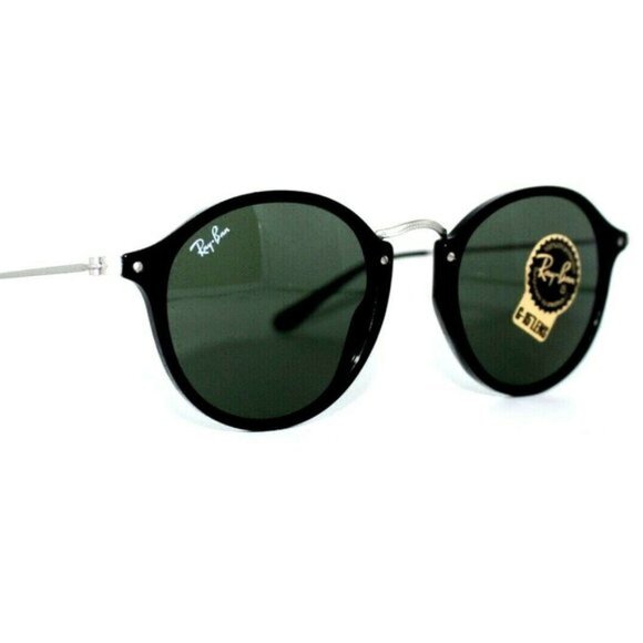 NEW RAY BAN RB 2447 901 BLACK SUNGLASSES - Picture 1 of 7